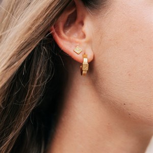 Simone Wulff - Ohrringe aus vergoldetem Metall | A1738gs